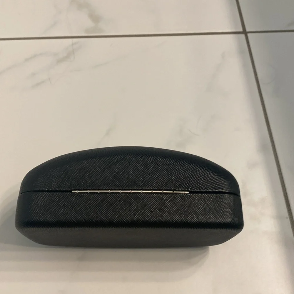 Salvatore Ferragamo Eyeglass hard case with cloth
